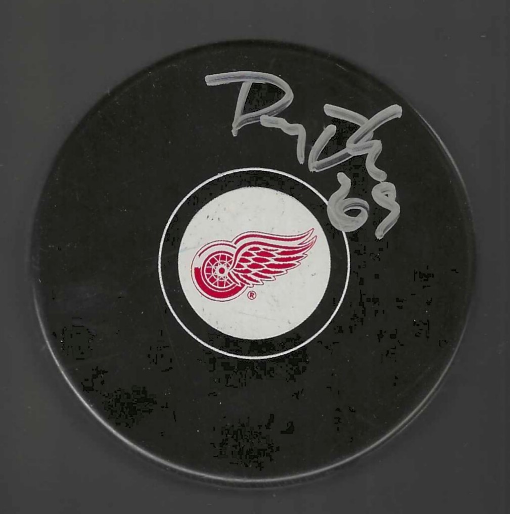 Danny DeKeyser Signed Detroit Red Wings Puck