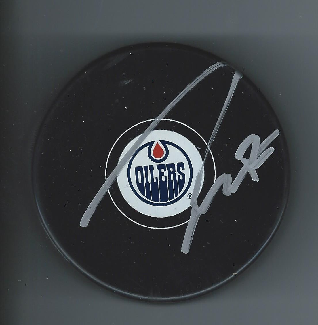 Darnell Nurse Signed Edmonton Oilers Puck