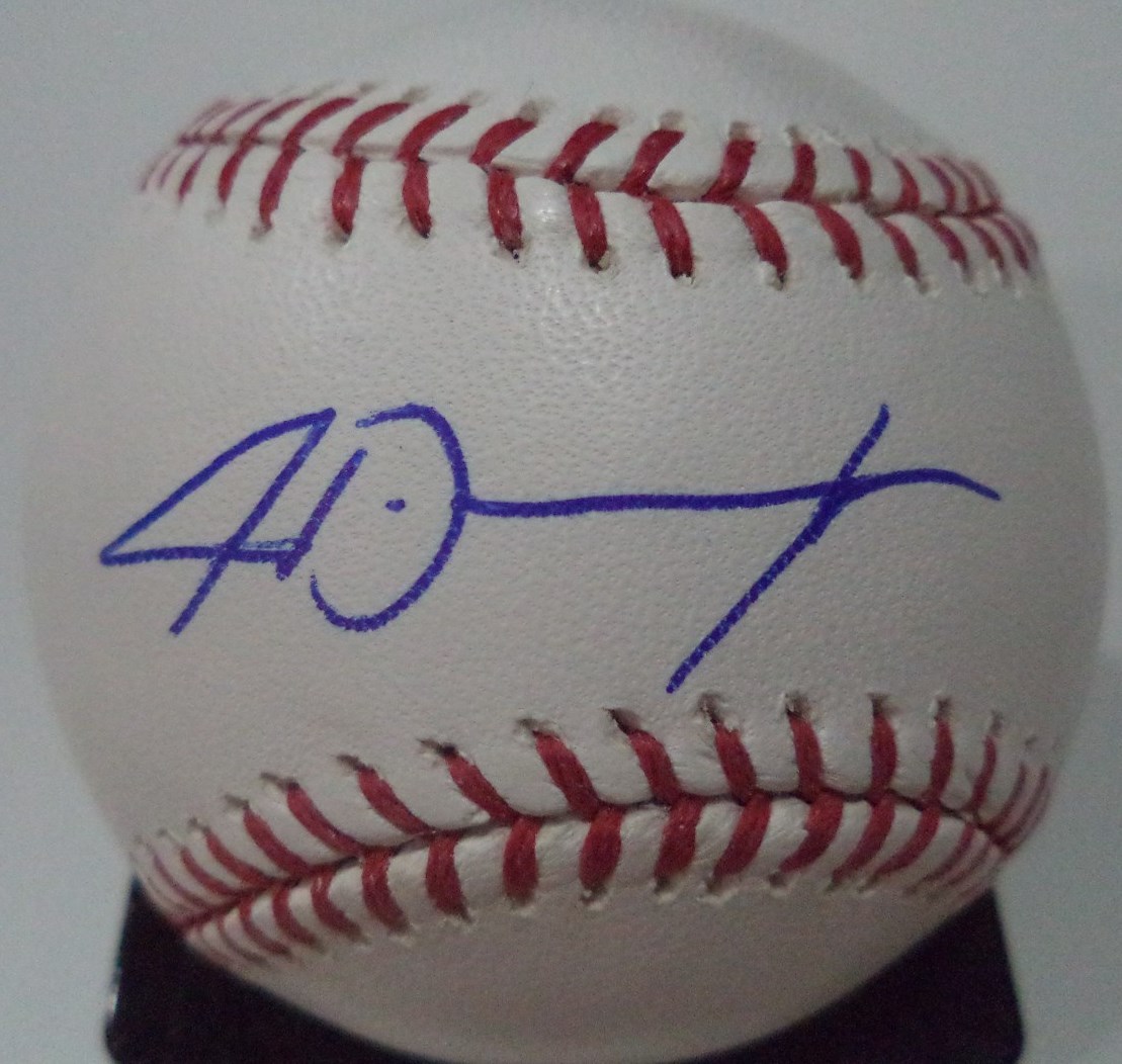 JACOB DUNNINGTON SAN FRANCISCO GIANTS SIGNED AUTOGRAPHED ROMLB BASEBALL W/COA