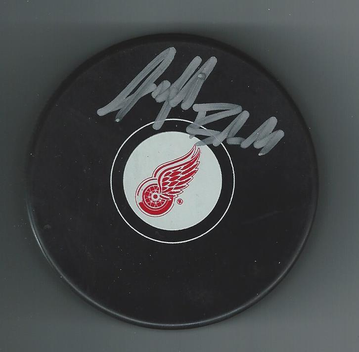 Jeff Blashill Signed DETROIT RED WINGS Puck