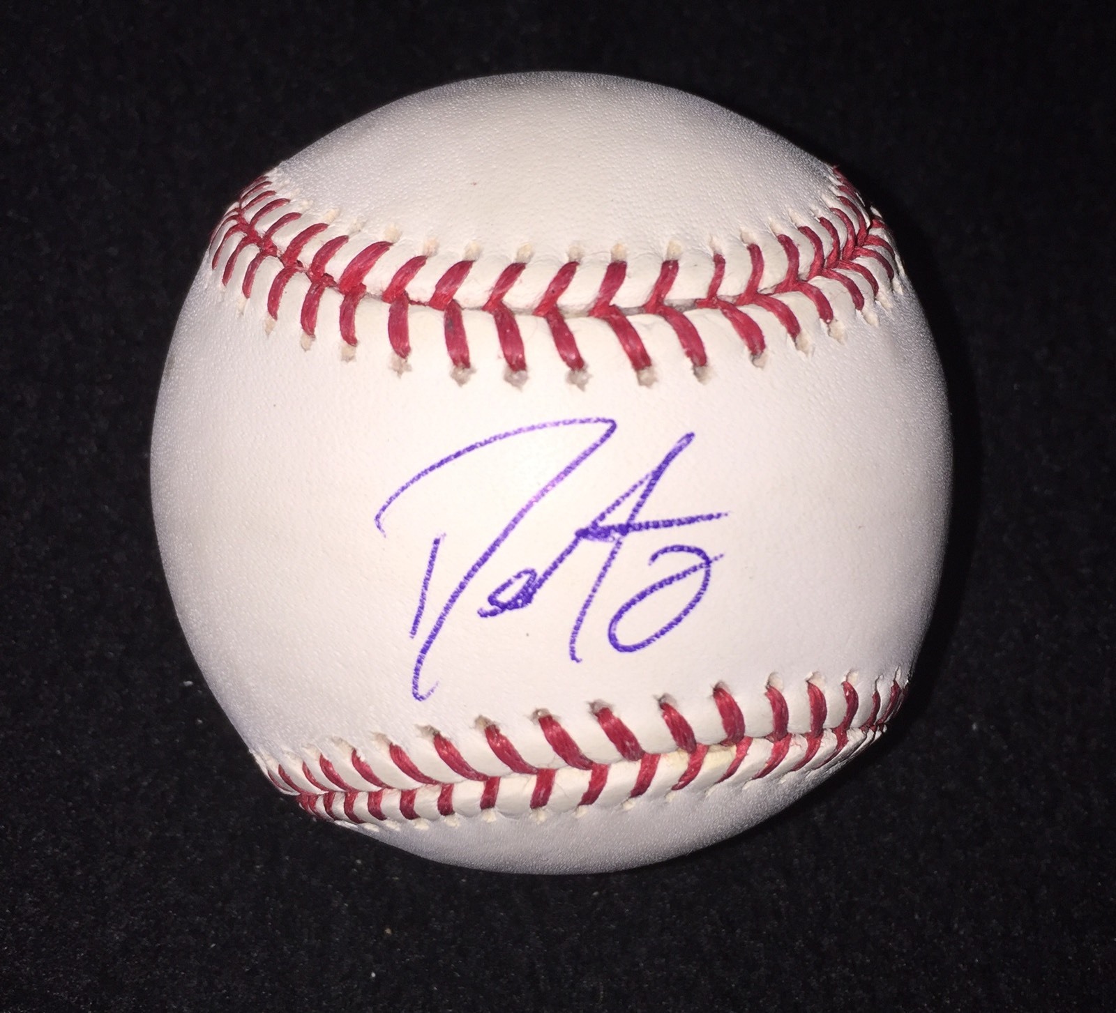 Dustin Ackley Signed OML Baseball Ball New York Yankees