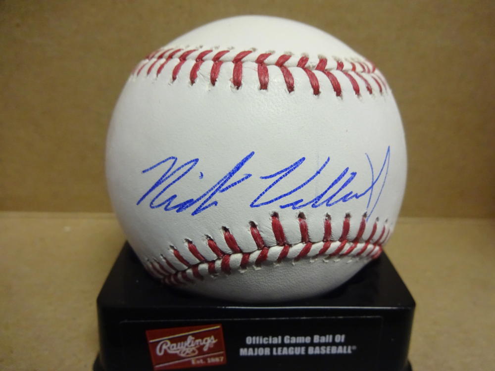 NICK WILLIAMS PHILADELPHIA PHILLIES SIGNED M.L. BASEBALL W/COA
