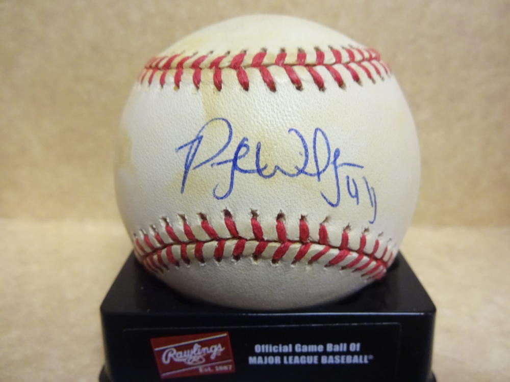 PRESTON WILSON METS/CARDINALS/MARLINS N.L. TONING SIGNED N.L. BASEBALL W/COA