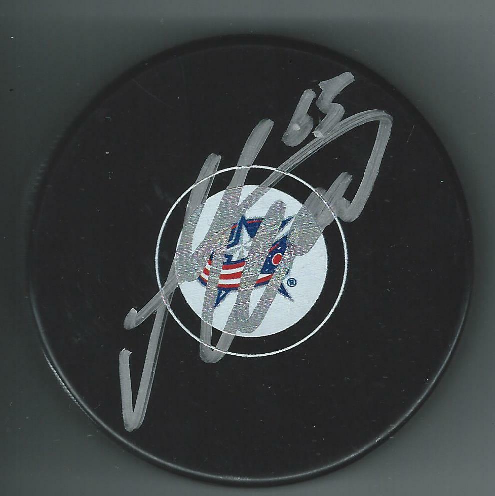 Markus Nutivaara Signed Columbus Blue Jackets Puck
