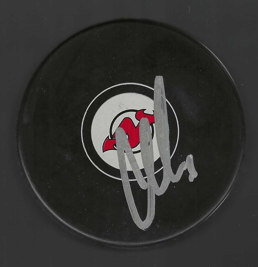 Cory Schneider Signed New Jersey Devils Puck