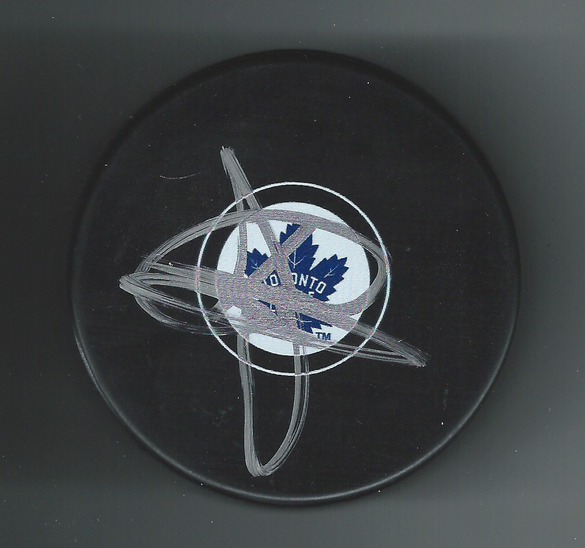 Timothy Liljegren Signed Toronto Maple Leafs Puck
