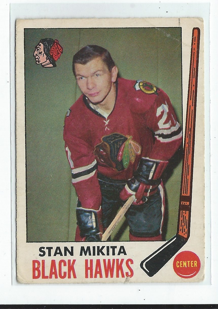 Stan Mikita 1969/70 O-PEE-CHEE Chicago Black Hawks Card #76