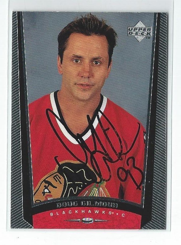 Doug Gilmour Signed 1998/99 Upper Deck Card #63