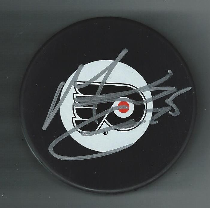 Matt Carle Signed Philadelphia Flyers Puck