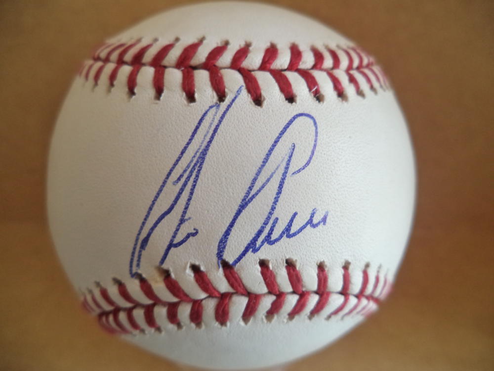 ANTONIO OSUNA DODGERS/WHITE SOX/YANKEES SIGNED AUTO M.L. BASEBALL W/COA