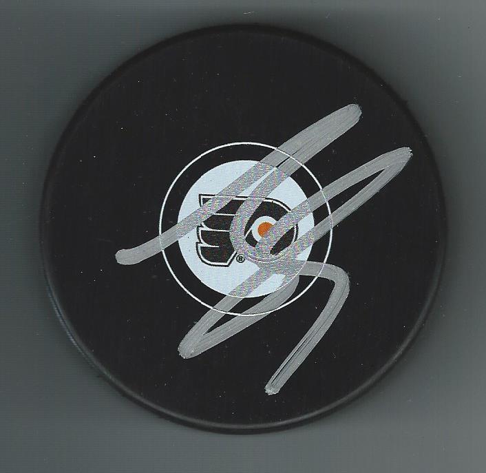 Isaac Ratcliffe Signed Philadelphia Flyers Puck