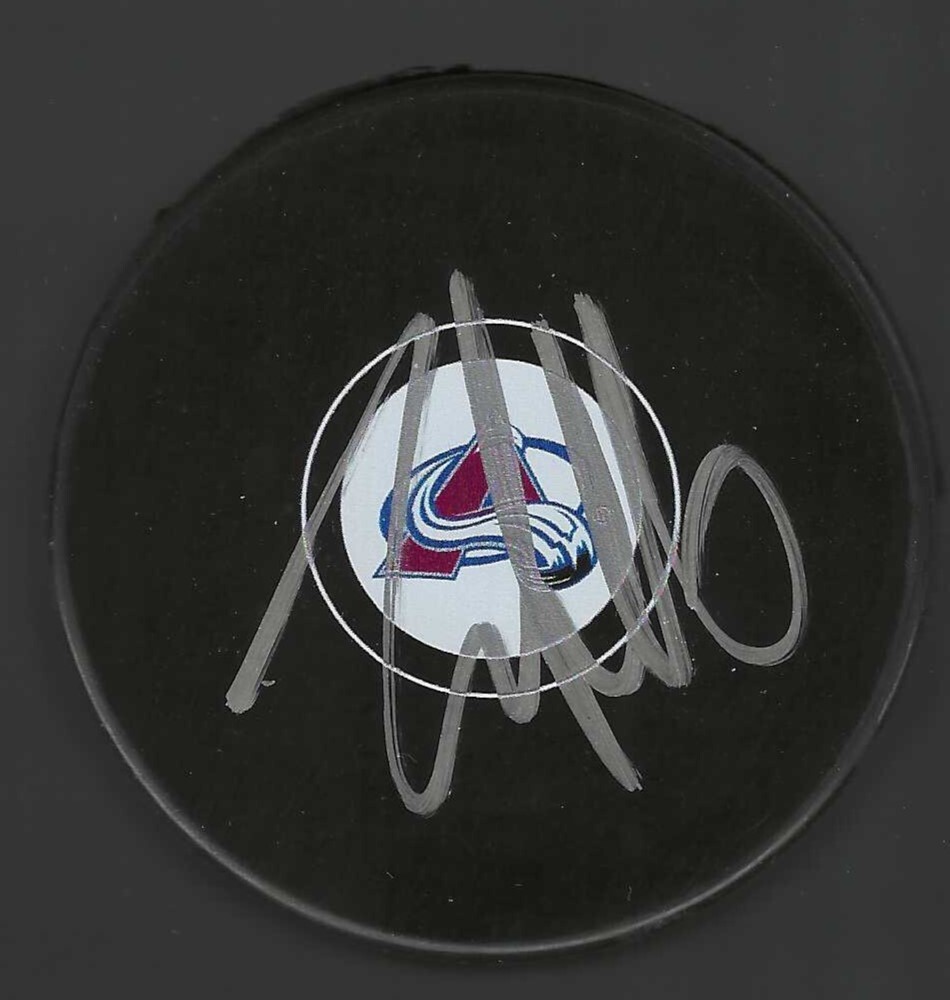 Nikita Zadorov Signed Colorado Avalanche Puck