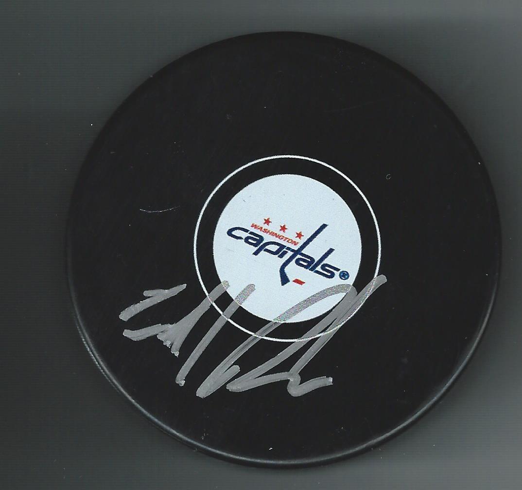 Todd Reirden Signed Washington Capitals Puck
