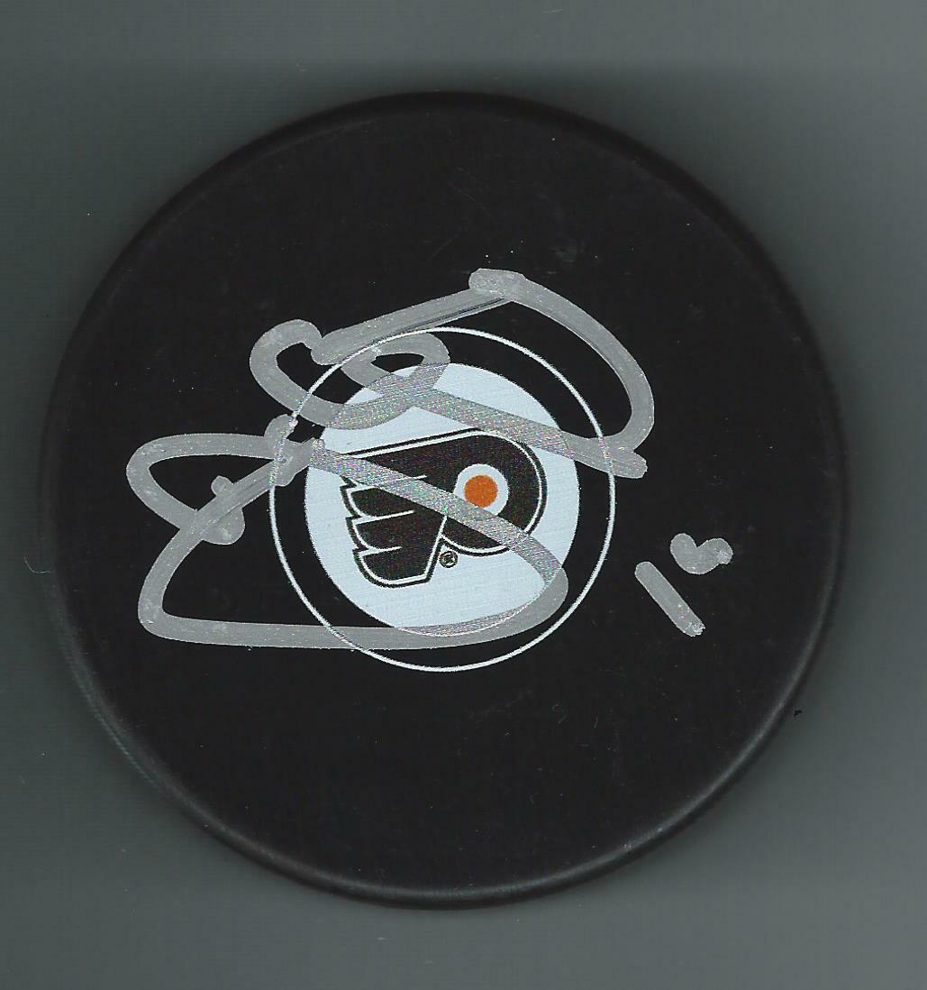 Jim Cummins Signed Philadelphia Flyers Puck