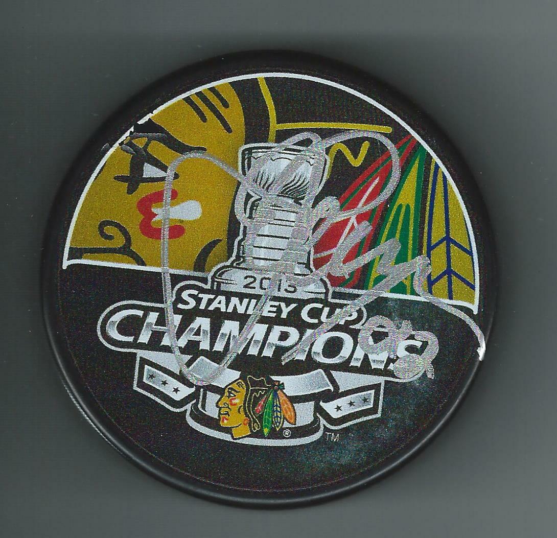 Jamal Mayers Signed Chicago Blackhawks 2013 Stanley Cup Champions Puck