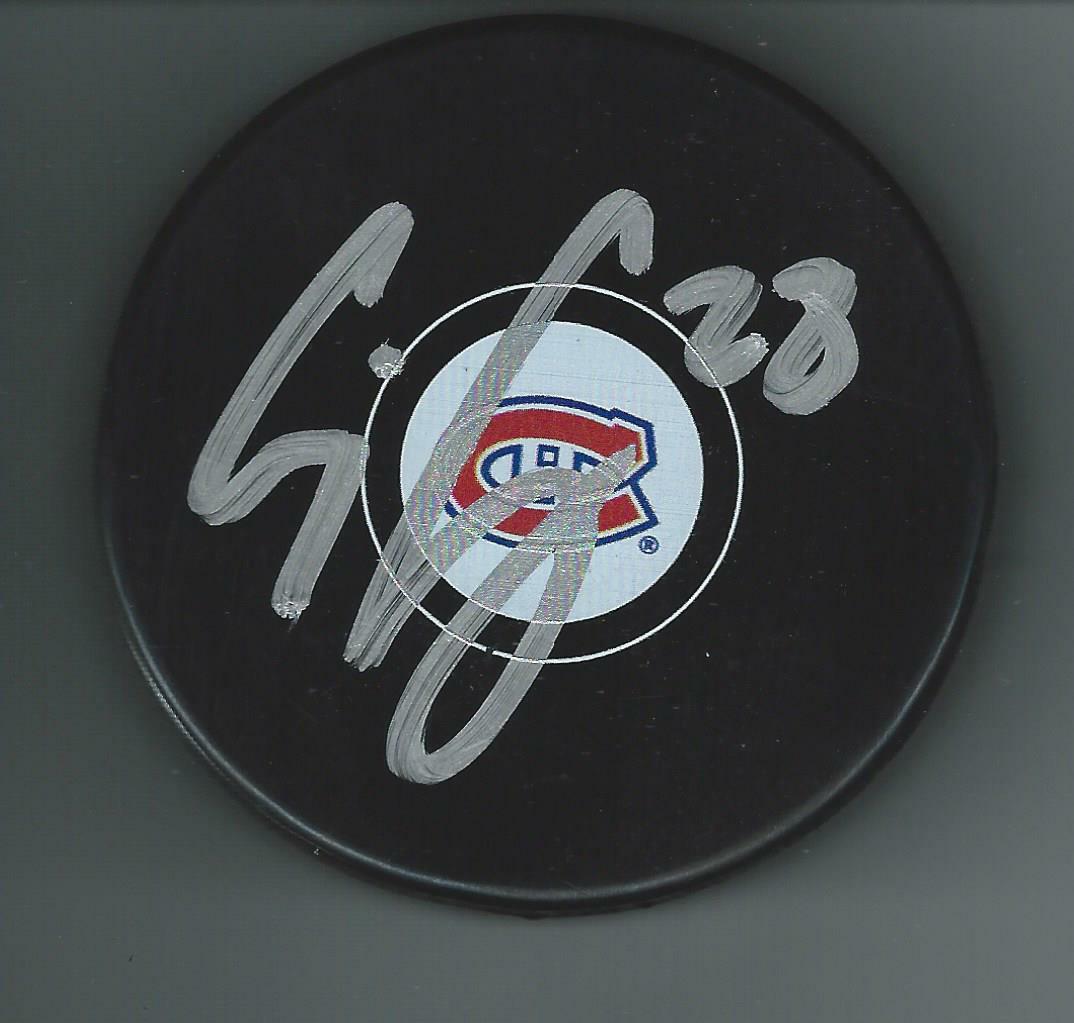 Craig Conroy Signed Montreal Canadiens Puck