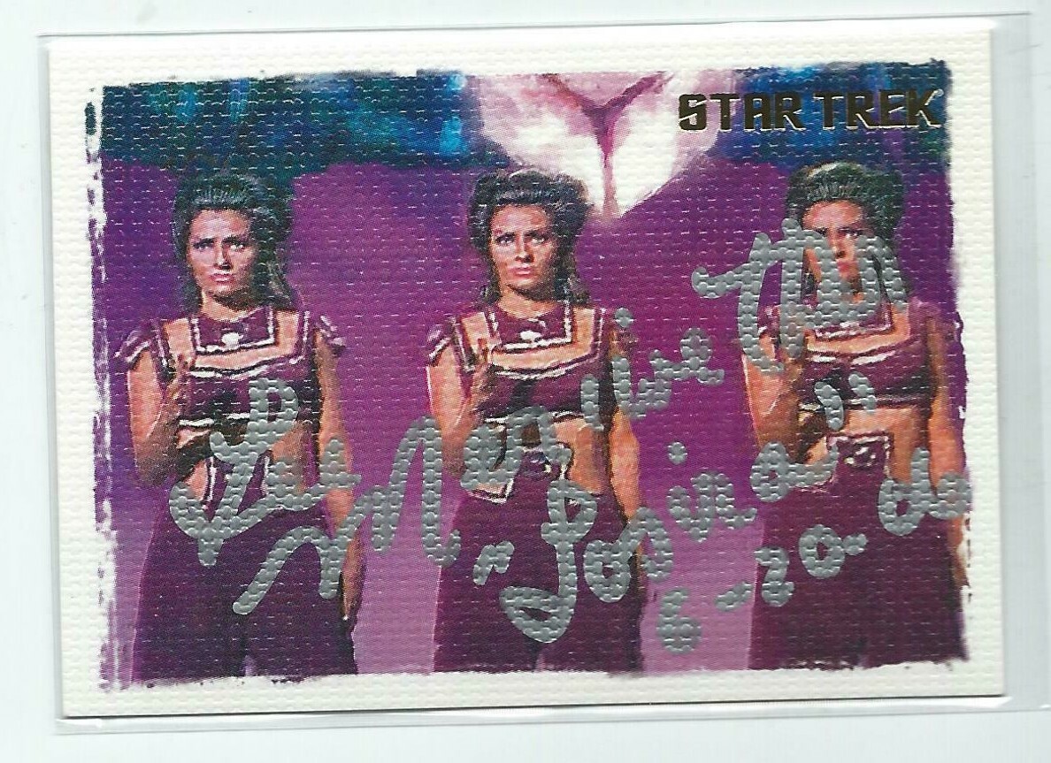 Lee Meriwether Signed 2005 Paramount Star Trek TOS Card #69