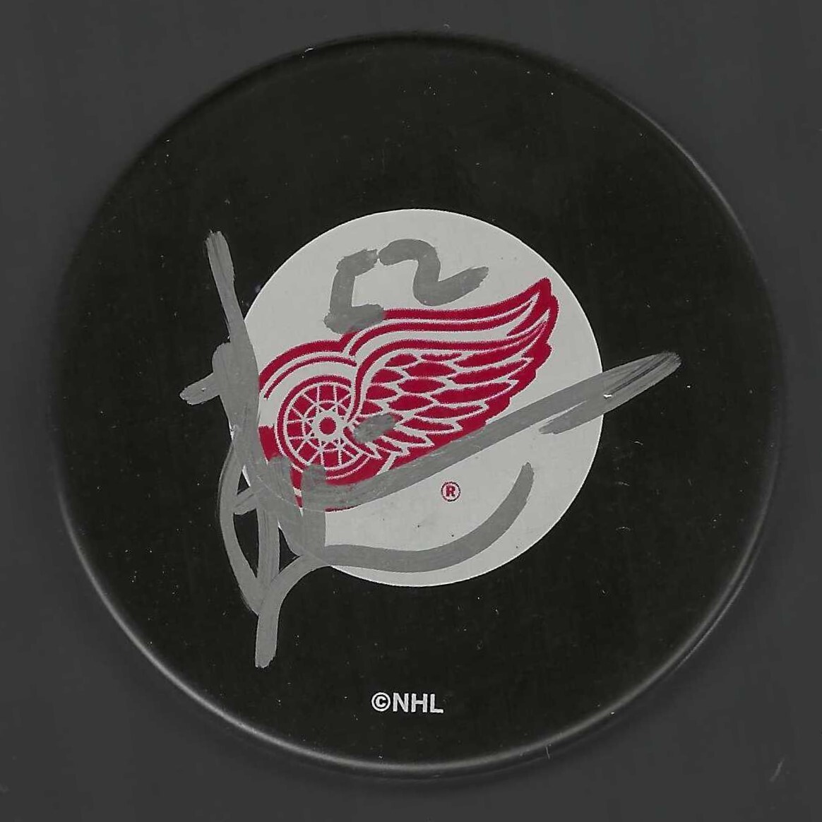 Jonathan Ericsson Signed Detroit Red Wings Puck