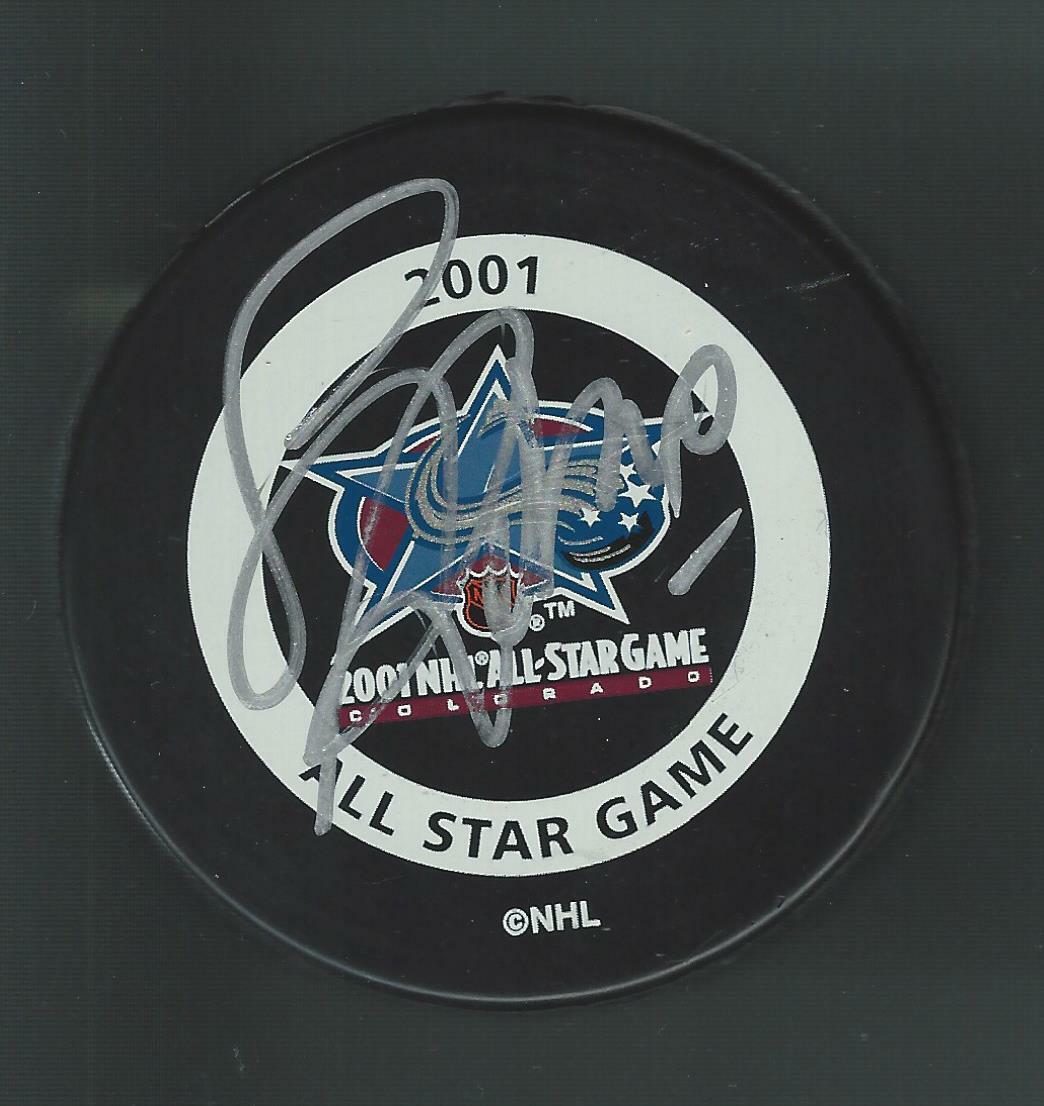 Larry Robinson Signed 2001 NHL All Star Game Official Game Puck Ottawa Senators