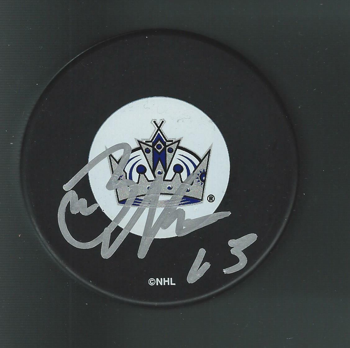 Brad Norton Signed Los Angeles Kings Puck