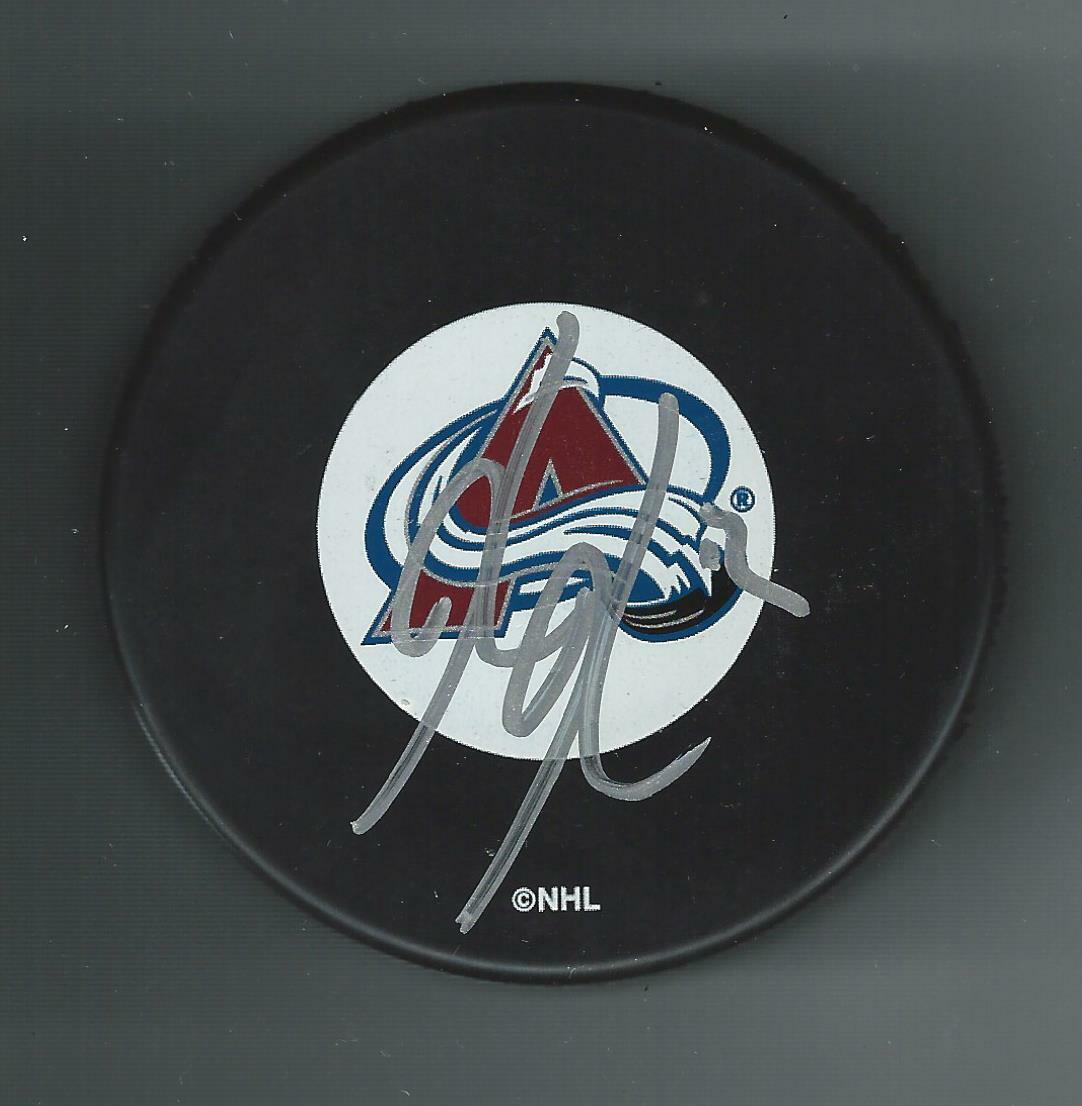 Ken Klee Signed Colorado Avalanche Puck