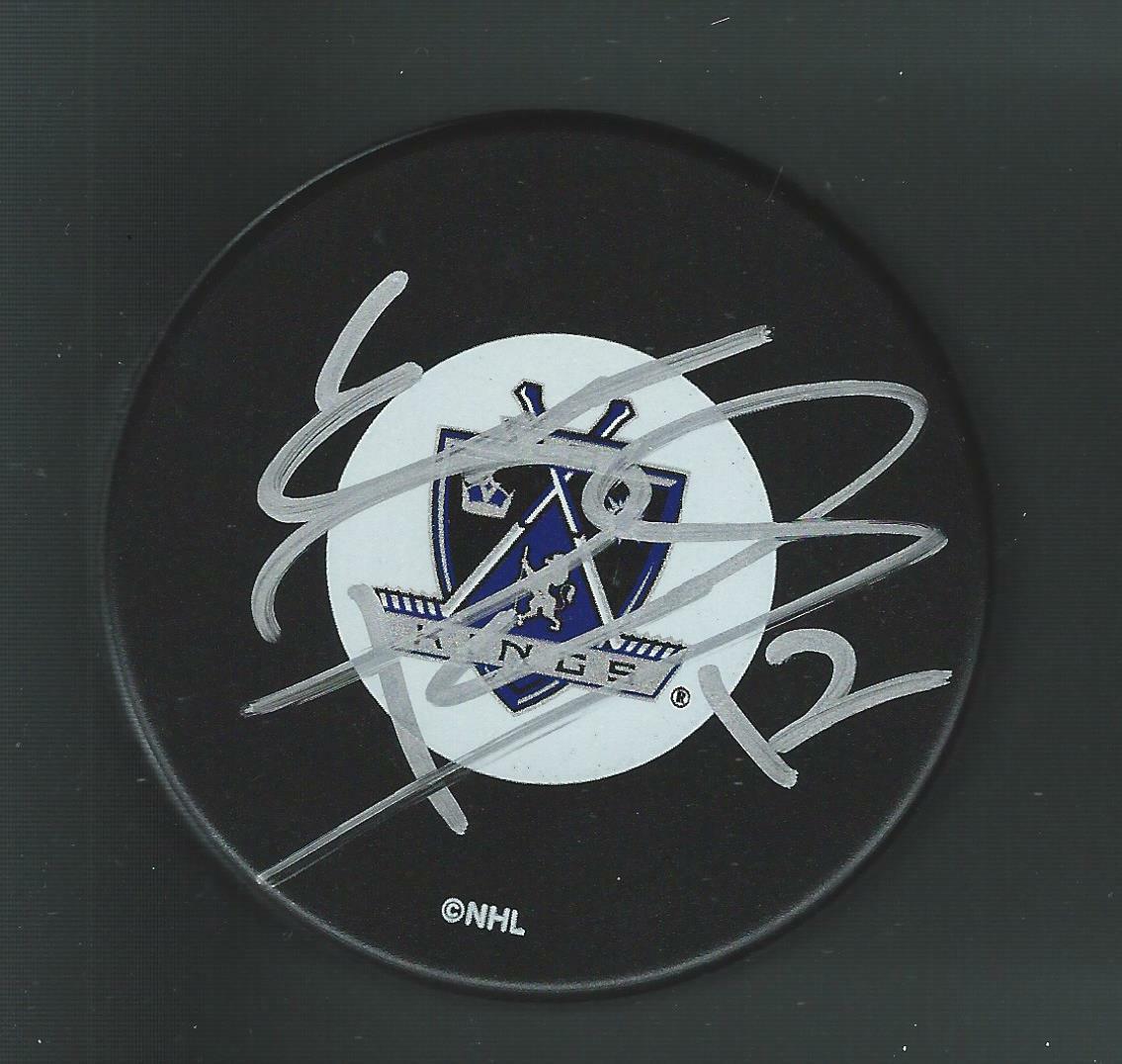 Esa Pirnes Signed Los Angeles Kings Puck