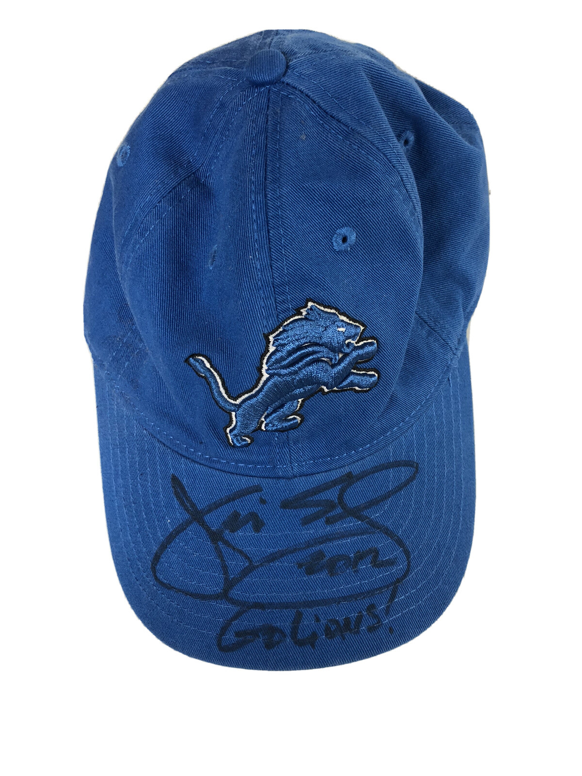 Jim Schwartz Signed Detroit Lions Hat NWOT Philadelphia Eagles Super Bowl