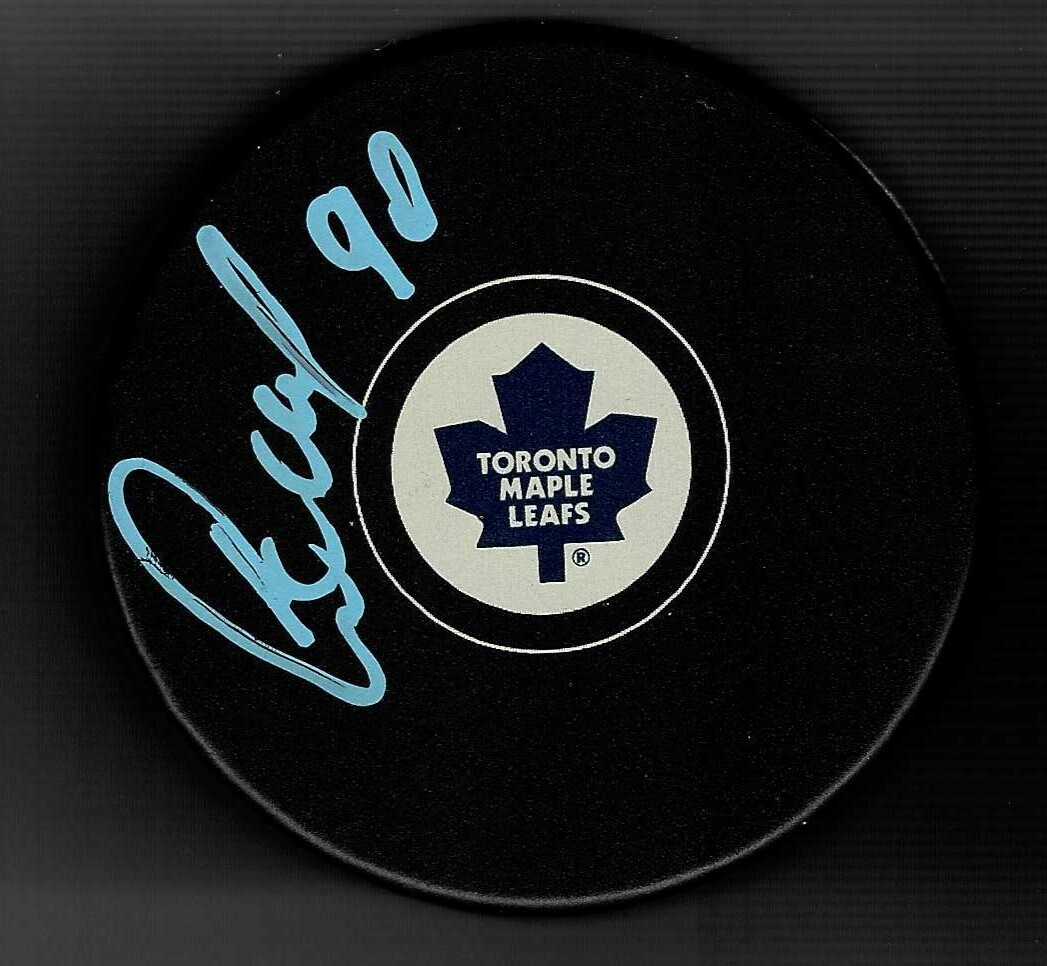 Nikita Soshnikov Signed Toronto Maple Leafs Puck