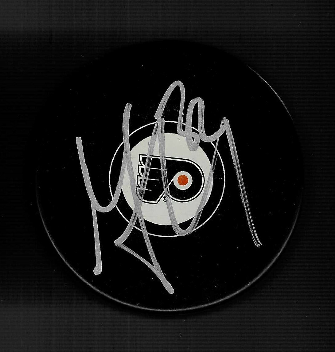 Maxime Talbot Signed Philadelphia Flyers Puck