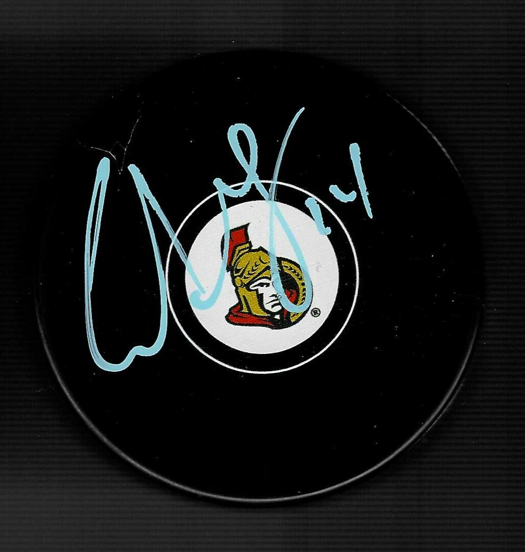 Colin Grening Signed Ottawa Senators Puck