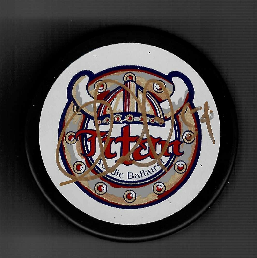 Charline Labonte Signed Acadie–Bathurst Titan Puck