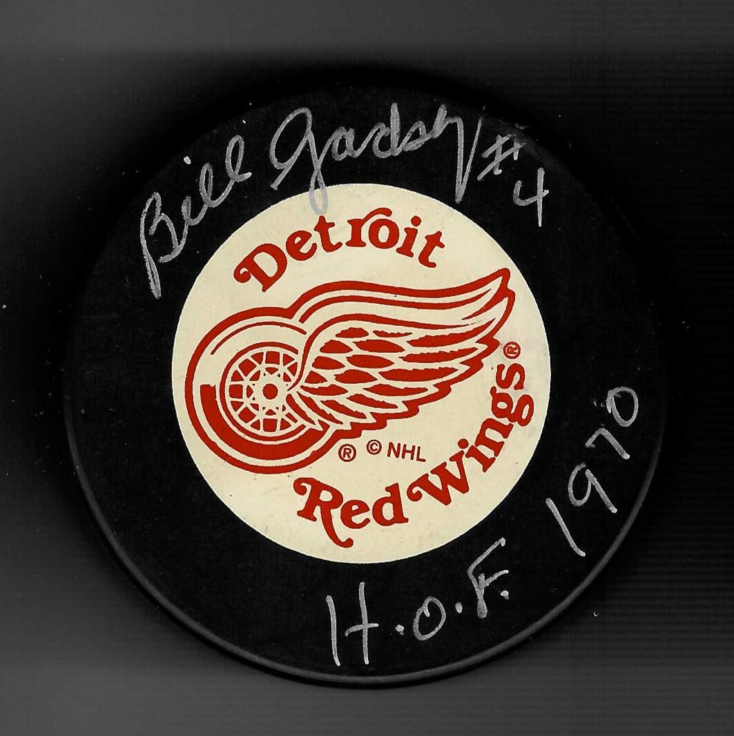 Bill Gadsby Signed & Inscribed 