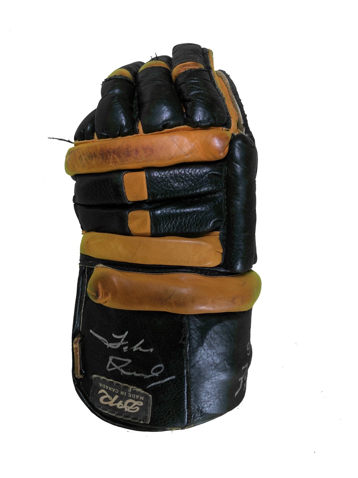 Forbes Kennedy Vintage Left Hand Glove Boston Bruins Philadelphia Flyers