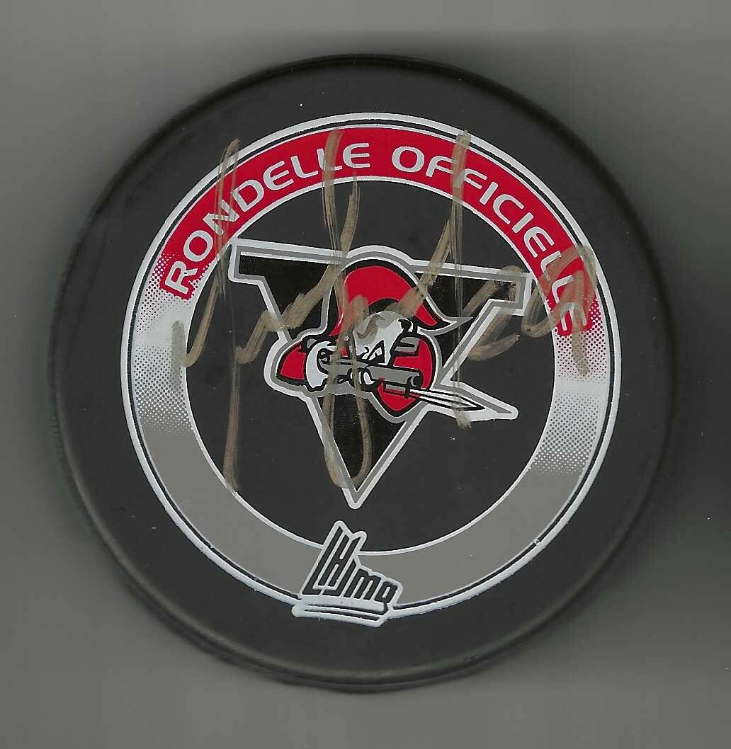 Dmitry Kulikov Signed Drummondville Voltiguers Puck Florida Panthers