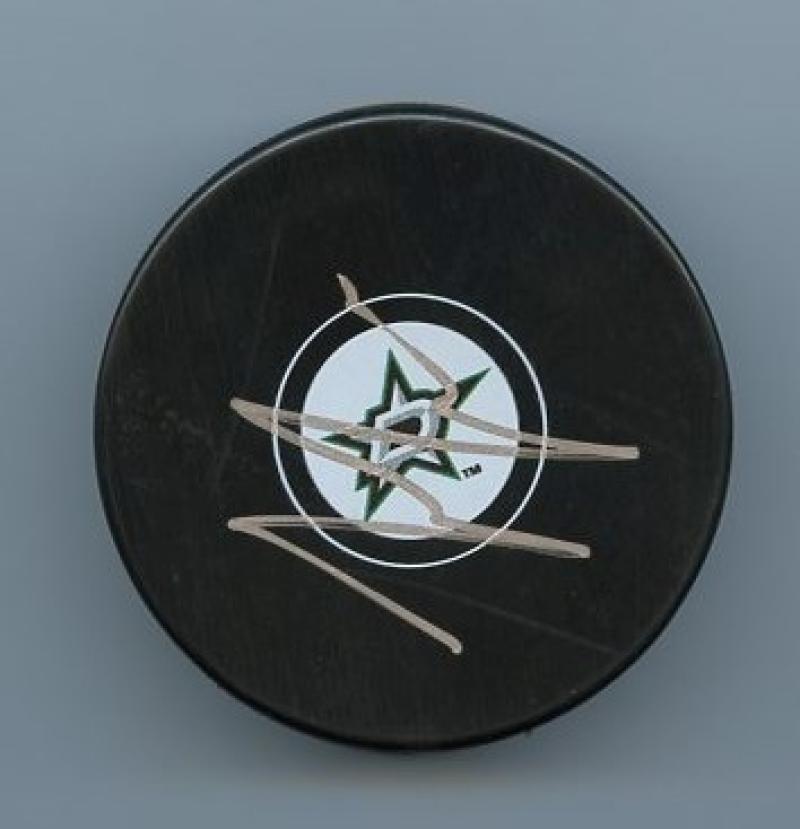 DENIS GURIANOV DALLAS STARS 1ST ROUND PUCK SIGNED HOCKEY PUCK W/ COA