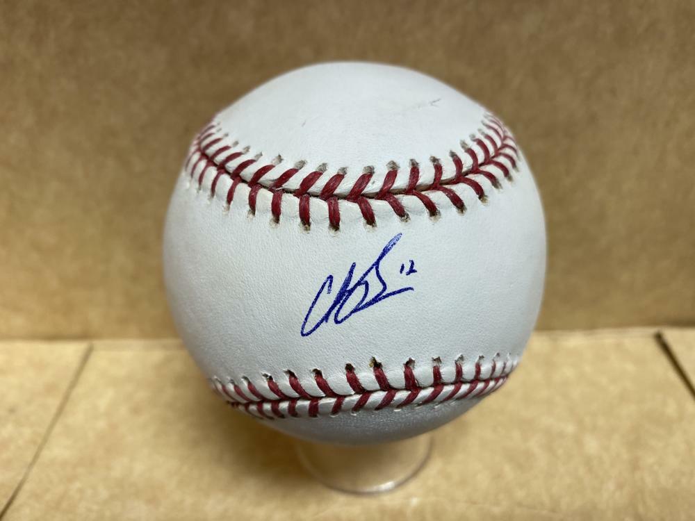CLINT BARMES ROCKIES/PIRATES/ASTROS SIGNED AUTOGRAPHED M.L. BASEBALL W/ COA