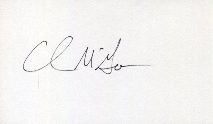 Chris McGowan Portland Trail Blazers President CEO MLS Soccer Signed Autograph
