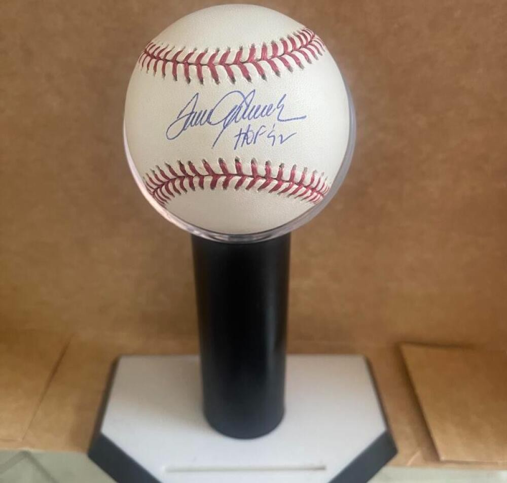 TOM SEAVER  NY METS HOF 92  SIGNED AUTOGRAPHED N.L. BASEBALL BECKETT AUTH