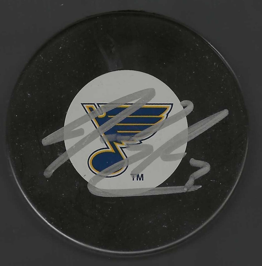 Joel Edmundson Signed St. Louis Blues Puck
