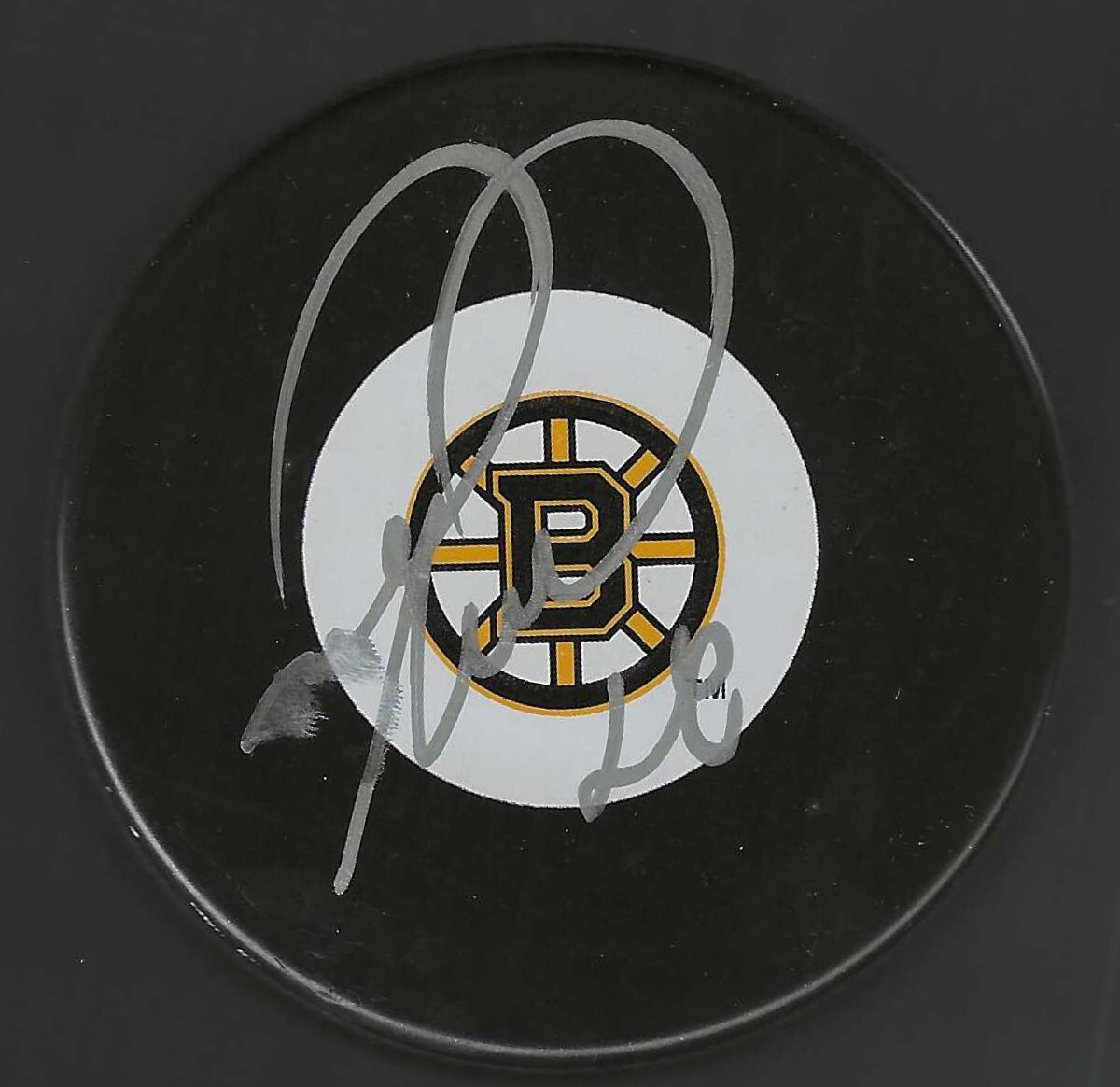 Mark Recchi Signed Boston Bruins Puck