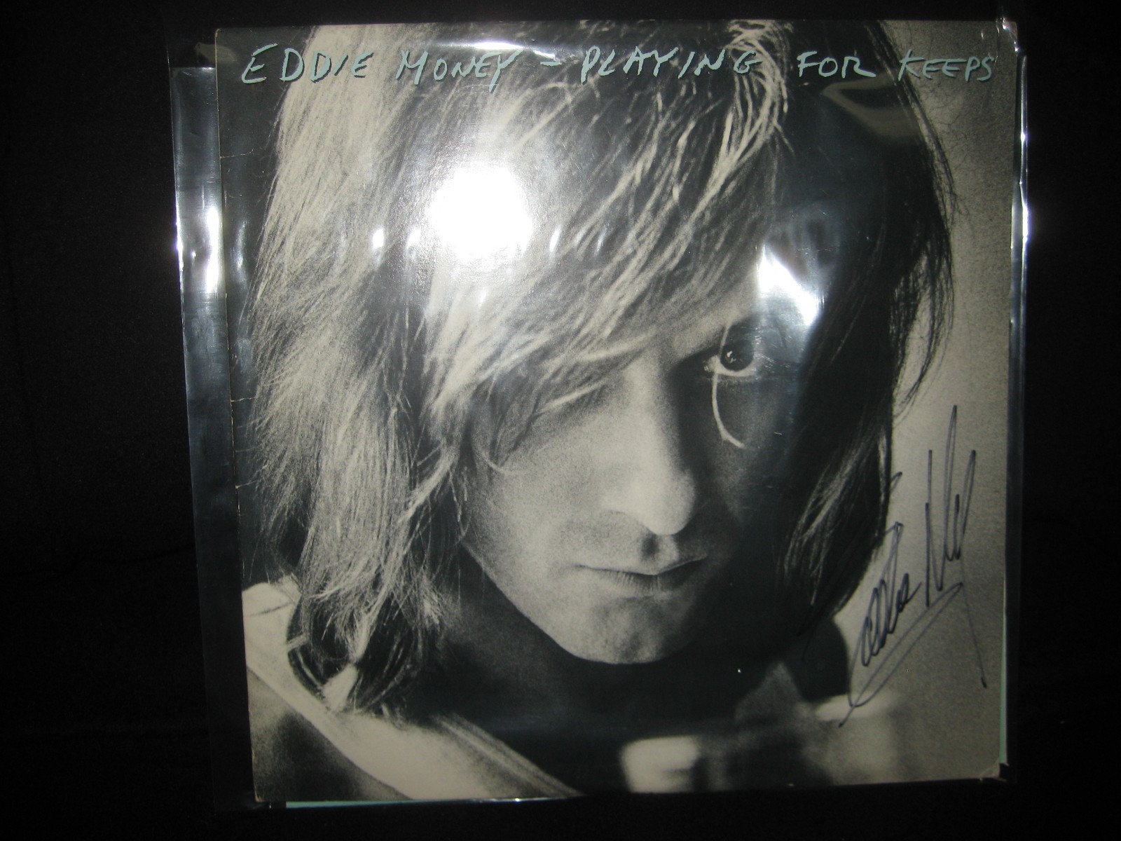 EDDIE MONEY Signed 