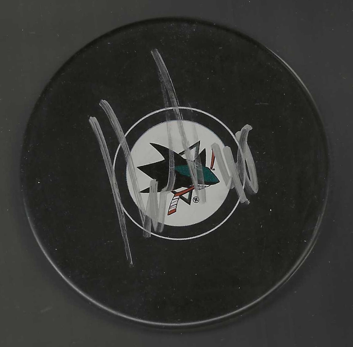 Tomas Hertl Signed San Jose Sharks Puck