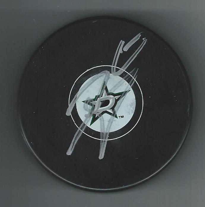 Remi Elie Signed Dallas Stars New Logo Puck