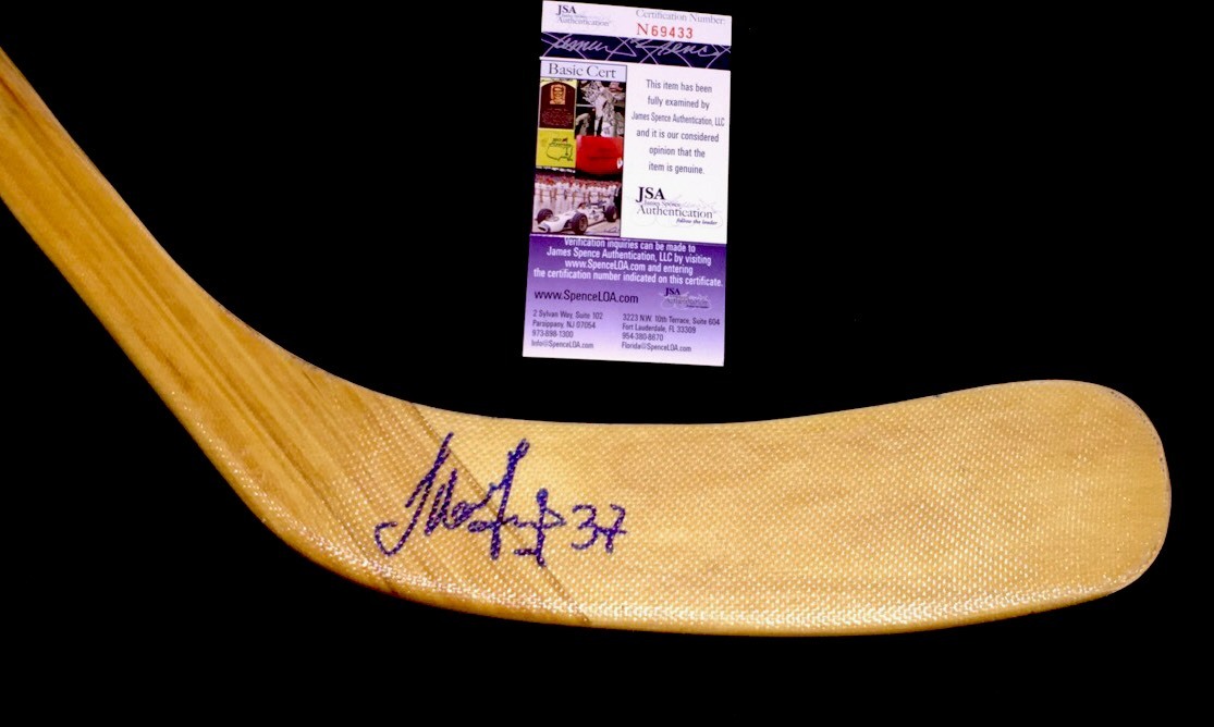 Evgeny Svechnikov Signed San Jose Sharks Full Size Stick JSA COA