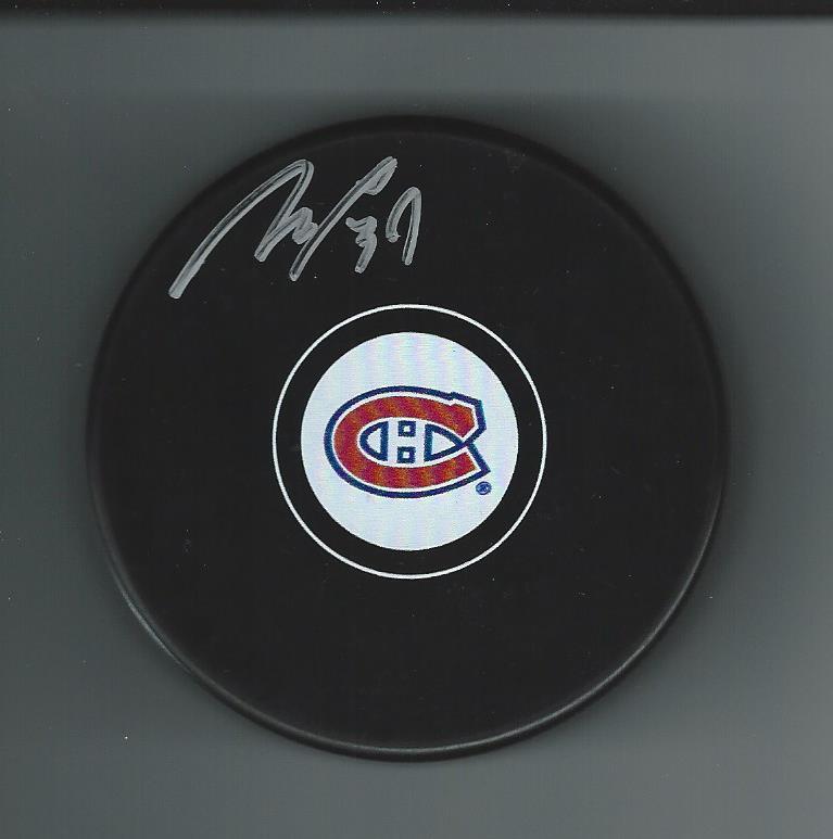 Mike Condon Signed Montreal Canadiens Puck