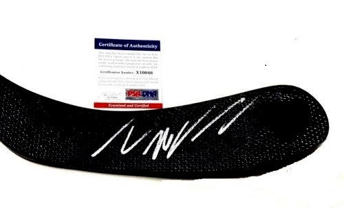 THOMAS VANEK SIGNED DETROIT RED WINGS STICK PSA/DNA X10046 COLLECTIBLE MEMORABILIA