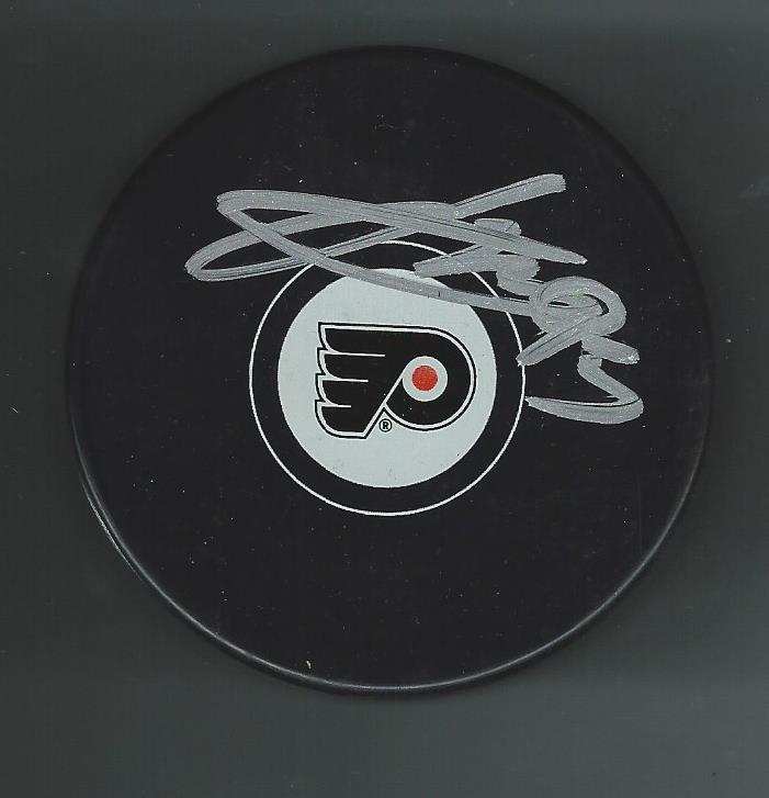 Jakub Voracek Signed Philadelphia Flyers Puck