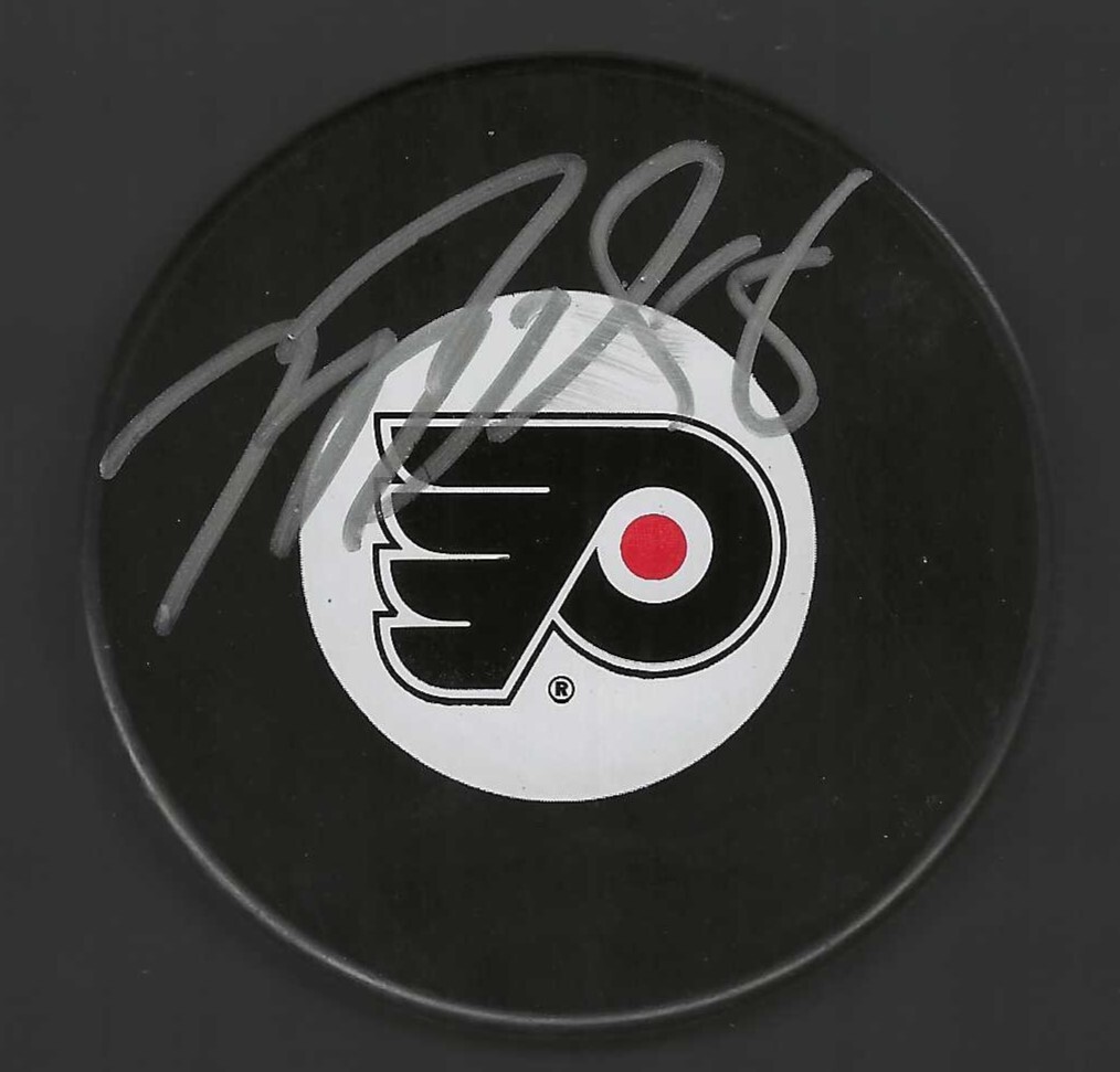 Mike Richards Signed Philadelphia Flyers Puck