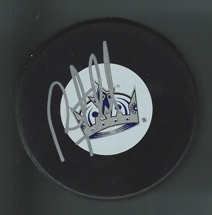 Rob Scuderi Signed Los Angeles Kings Puck