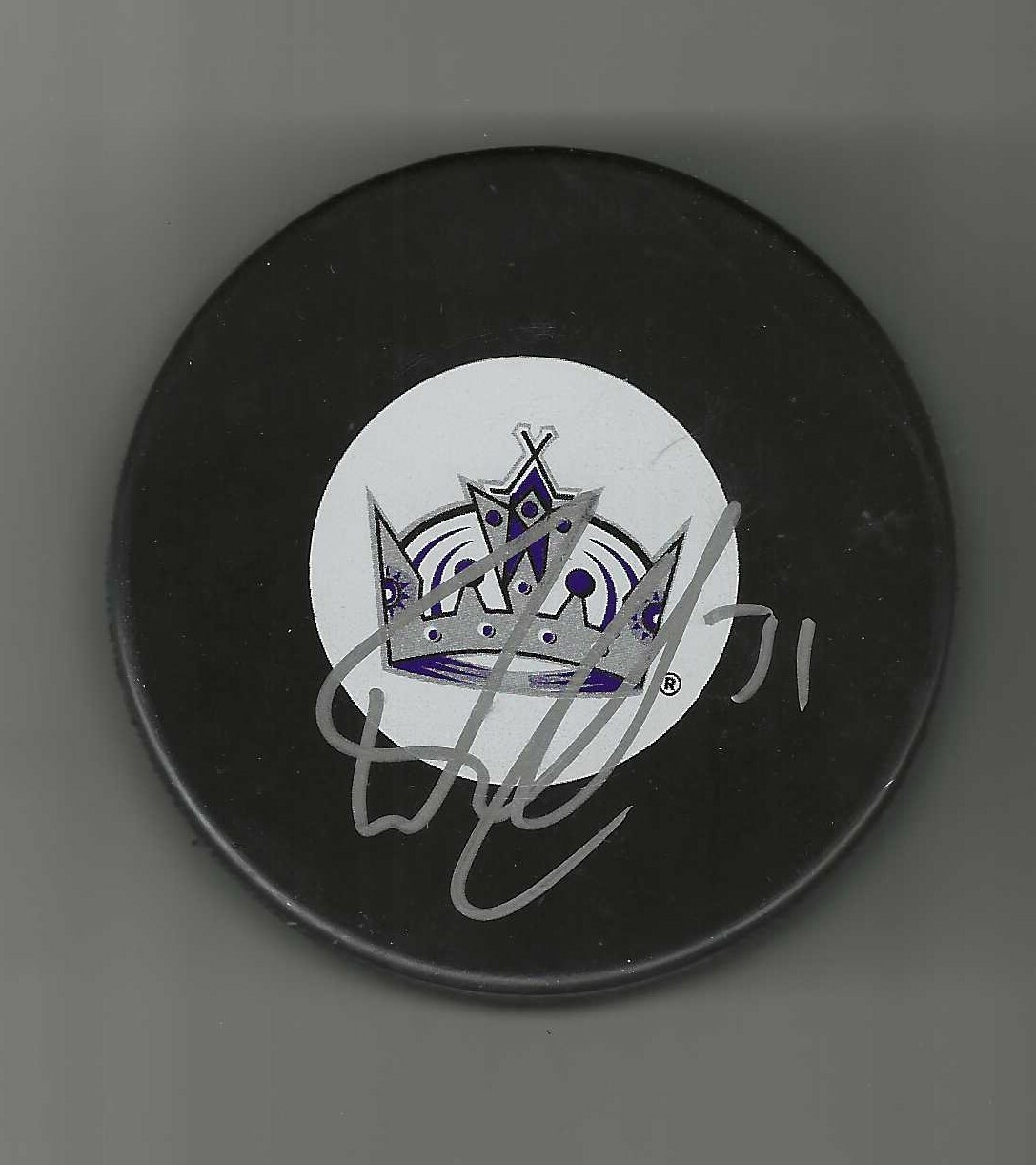 Erik Ersberg Signed Los Angeles Kings Puck